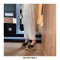 Peep Toe Platforms Back Buckle Straps Summer Wedges Sandals - Black