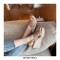 Peep Toe Platforms Back Buckle Straps Summer Wedges Sandals - Brown