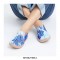 Toledo Slip-On Canvas Loafers - Blue Lily