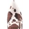 Pointed Toe Stiletto Heels Over The Knee Side Zipper Microfiber Boots - Brown