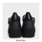 Round Toe Chunky Heels Platforms Mary Janes Double Straps Gothic Punk Wedges Pumps - Black