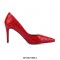 Pointed Toe Stiletto Heels Crocodile Pattern Pumps - Brown