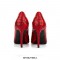 Pointed Toe Stiletto Heels Crocodile Pattern Pumps - Brown