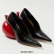Pointed Toe Strange Balloon Heels Stylish Pumps - Black