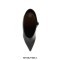 Pointed Toe Elegant Rose Stiletto Heels Ankle High Side Boots - Black