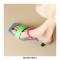 Peep Toe Colorful Kitten Heels Summer Mules Sandals - Green