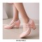 Round Toe Chunky Heels Lolita Vintage Mary Janes Double Straps Platforms Pumps - Pink