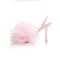 Peep Toe Kitten Heels Flower Banquet Wedding Back Straps Barbie Sandals - Pink