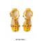 Open Toe T Straps Half Wedges Heels Rhinestones Summer Roman Greek Sandals - Apricot Tan