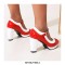 Round Toe Chunky Heels Lolita Vintage Mary Janes Heart Straps Platforms Pumps - Black