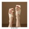 Peep Square Toe Kitten Heels Wrapped Slippers Sandals - Silver