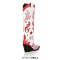 Pointed Toe Chunky Heels Knee Highs Western Cowgirl Boots - Red Faux Leather