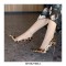 Pointed Toe Stiletto Leopard Heels Classic Patent Pumps - Leopard