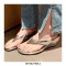 Summer Outside Monaco Wedges Flip Flops Sandals - Silver
