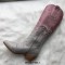 Pointed Toe Chunky Heels Glitter Bling Shiny Knee Highs Boots - Pink White