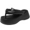 Summer Outside Wedges Flip Flops Slippers Sandals - Black