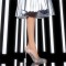 Pointed Toe Stiletto Heels Crystal Beads Rhinestones Slingback Pumps - Silver
