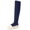 Round Toe Platforms Over The Knees Waterproof Vintage Sneakers  Boots - DarkBlue Denim