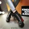 Round Toe Buckle Straps Rivets Lace Up Cuban Heels Ankle High Platforms Biker Punk Boots - Black