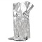 Pointed Toe Chunky Low Heels Fringe Over The Knees Rivets Western Cowboy Boots - Silver