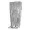 Pointed Toe Fringe Mettalic Slim Over The Knee Thigh High Stiletto Dance Boots - Silver