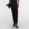 Half Square Pointed Toe Strange W Heels Pumps - Wine Leather