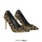 Pointed Toe Sequins Glitters Stiletto Heels Party Pumps - Gold Sequined Cloth