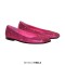 Square Toe Rhinestones Glitters Bling Slip On Daily Ballet Flats - Rose Synthetic