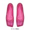 Square Toe Rhinestones Glitters Bling Slip On Daily Ballet Flats - Rose Synthetic