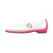 Square Toe Transparent Clear Mary Janes Flats Loafers - Pink PVC