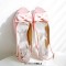 Peep Fish Mouth Toe Bowtied High Heels Sweet Color Slingback Straps Sandals - Pink Patent