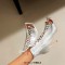 Square Open Toe Lace Up Stiletto Heels Ankle Highs Summer Booties - Silver Patent
