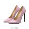 Pointed Toe Stiletto Heels Pumps - Light Purple Patent