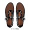 Round Toe Mary Janes Buckle Strap Mesh Ballet Loafers Flats - Black Mesh
