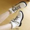 Round Toe Lace Up Fluffy Fur Winter Ankle Highs Boots - White Faux Leather