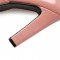 Minimalist Pastel Color Platform Round Heels - Pink