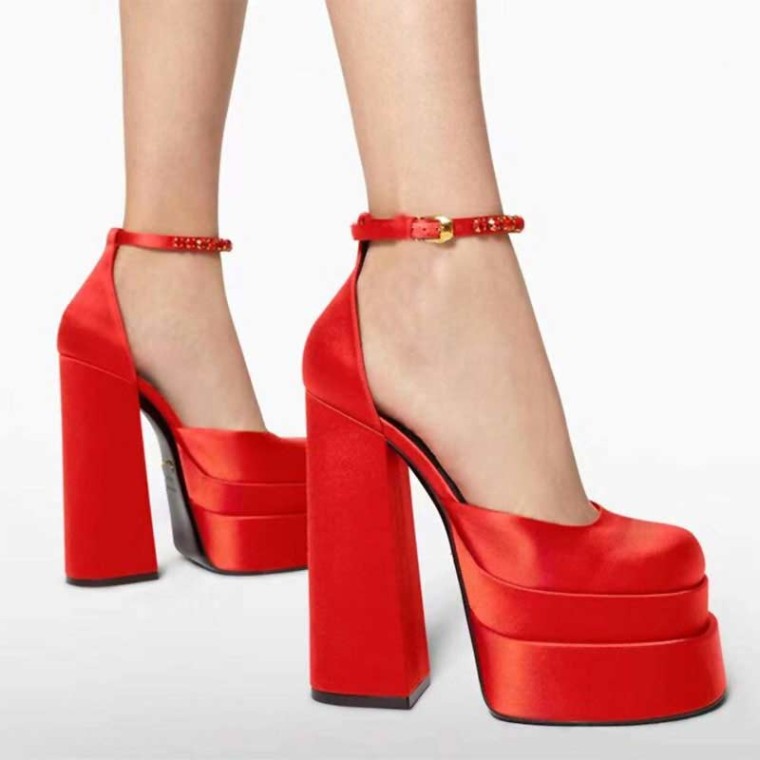 Women's Rhinestone High Heels Fashion Pointed Toe Ankle - Temu