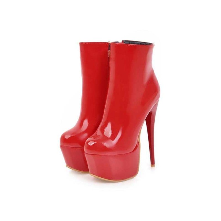 Sexy red booties discount