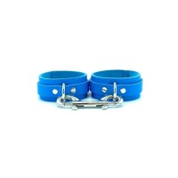 BDSM Bondage Cuffs - Candice - Light Blue