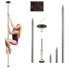 Lupitpole Classic G2 Portable Dance Pole - 42mm or 45mm - Chrome in Dance  Poles - $399.99