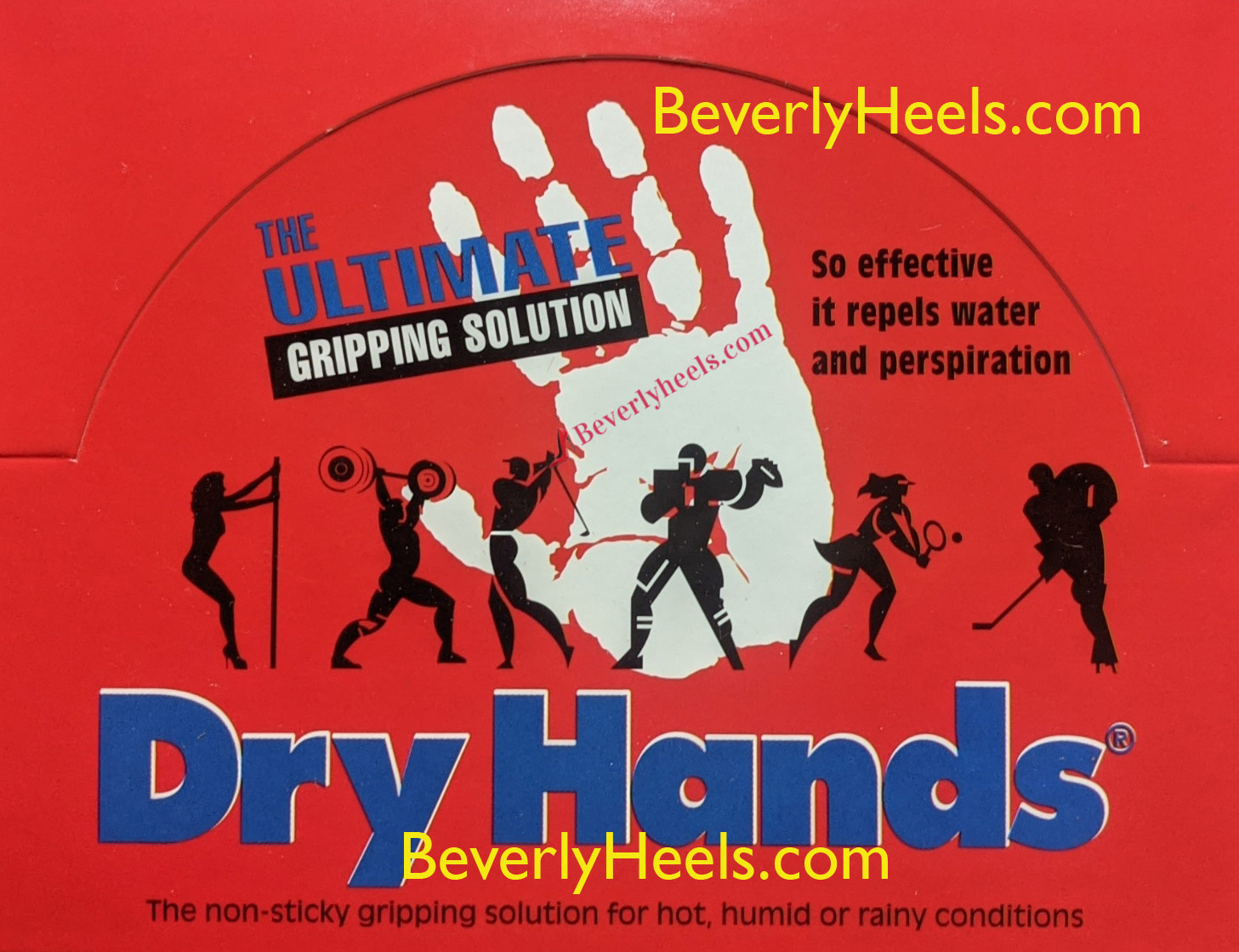 DRY HANDS 2 oz. Sport Grip Powder for Pole Dancing, Baseball, Golf etc