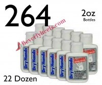 Dry Hands Sports Grip Solution for Pole Dancing, Baseball, Golf  - 22 Dozen = 264x 2oz. Bottles