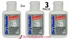 Dry Hands 2oz Sports Grip Powder for Pole Dancing, Baseball, Golf - 3-Pack