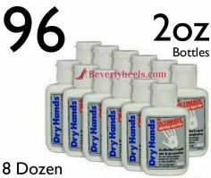 Dry Hands Sports Grip Powder for Pole Dancing, Baseball, Golf - 8 Dozen = 96x 2oz. Bottles