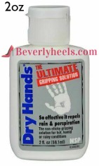 Dry Hands 2oz Sports Grip Powder for Pole Dancing, Baseball, Golf  - One Bottle