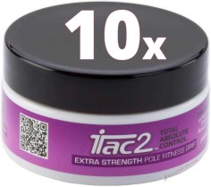 iTac2 Pole Dancing Fitness Sports Grip - Extra Strength 45g 10-Pack = 450g = 15.9oz