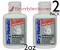 Dry Hands 2oz Sports Grip Solution for Pole Dancing, Baseball, Golf - 2-Pack
