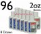 Dry Hands Sports Grip Powder for Pole Dancing, Baseball, Golf - 8 Dozen = 96x 2oz. Bottles