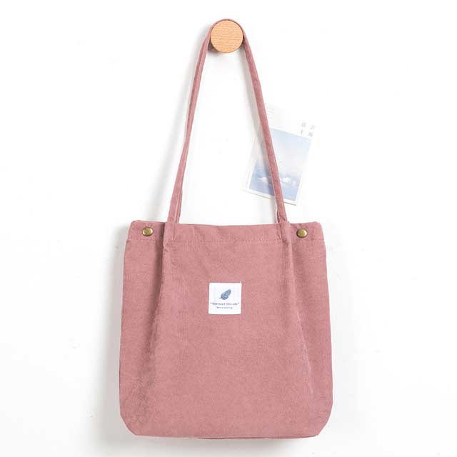 Eco Friendly Corduroy Foldable Shopping Casual Shoulder Button Tote Bags - Pink - 【Handbags Type】 Shoulder Tote Bag
【Material】 Corduroy Linen
【Capacity 】 Small Change, Cosmetics, Phone etc..
【Size】 12.5x3.9x13.7 Inches
【Note】 Please allow 1-3cm differs due to manual measurement.


 in Bags, Backpacks, Handbags & Wallets