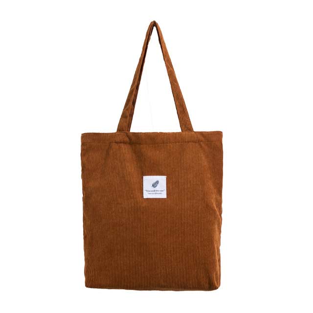 Eco Friendly Corduroy Foldable Shopping Casual Shoulder Tote Bags - Brown - 【Handbags Type】 Shoulder Tote Bag
【Material】 Corduroy
【Capacity 】 Small Change, Cosmetics, Phone etc..
【Size】 13.7x2.7x11.8 Inches
【Note】 Please allow 1-3cm differs due to manual measurement.


 in Bags, Backpacks, Handbags & Wallets